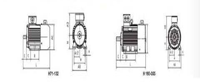 JMUS变频调速电机产品及参数图 JMUS变频调速电机产品及参数图
